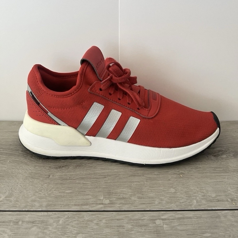 adidas Originals U_Path X J Juniors Red Silver Sneakers Size 6.5Y EG3451